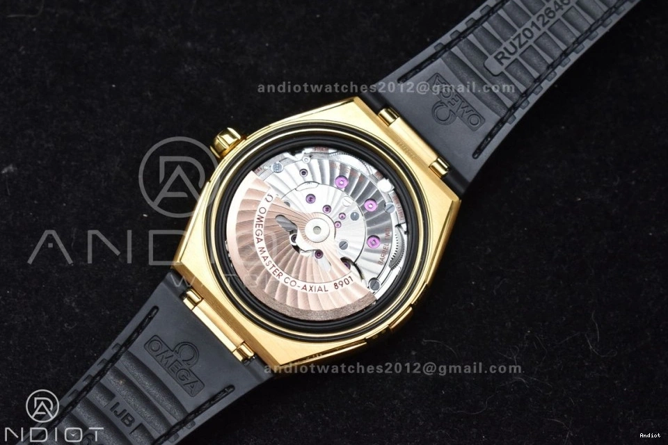 Black Constellation Black A8900 Gummy Black Clone 1:1 Strap Super on Edition VSF Dial YG Best Ceramic 0130